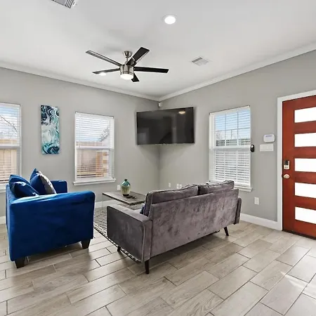 Apartamento Gated Unit With Laundry L Near Nrg And Med Center And Hou Airport